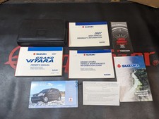 2007 Suzuki Grand Vitara owners manual With leather Case