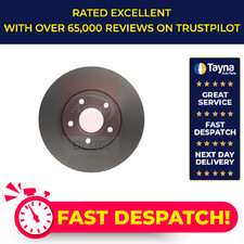 2x Brake Discs Pair Vented