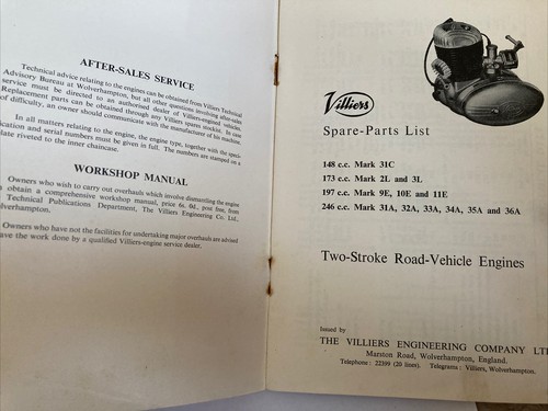 Villiers two stroke road - villiers,