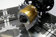 SHIMANO DX R  3/32 SINGLESPEED COG 14 16 18 BMX single speed splined CRO-MO DXR