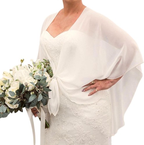 Women bridal wrap sheer - women’s, u-wrap