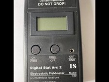 Compact Flammable Areas Electrostatic Meter Monroe 282-1 IS Digital Stat Arc 2