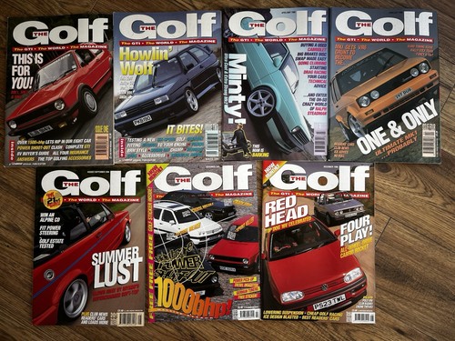 Golf vw magazines - or,