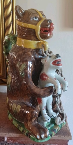 Large staffordshire bears - staffordshire, “bears