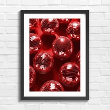Pink Disco Ball Lights Party