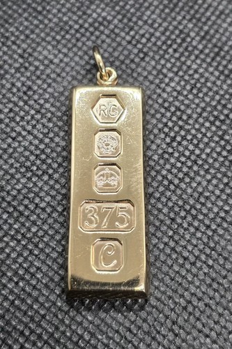 9ct yellow gold ingot - 9ct,