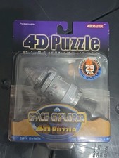 Space Explorer 4D Puzzle Command Module Rocket 29 Pcs Vintage 2004 Model Kit