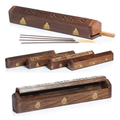 Wooden incense stick holder - incense,