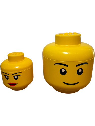 Official lego storage heads - official,