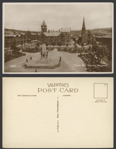 Keighley town hall square - hall, square,