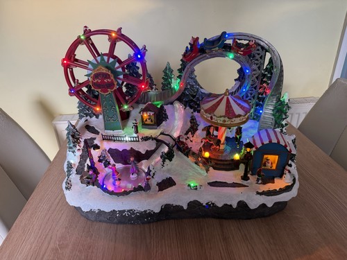 Christmas roller coaster - christmas,