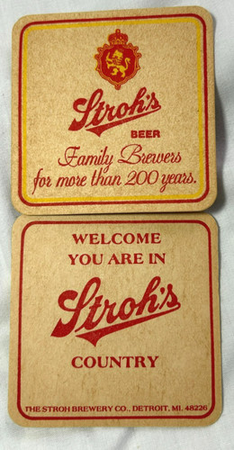 Stroh beer welcome you - 10,