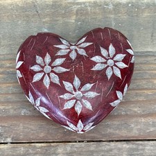 Soapstone Red Heart