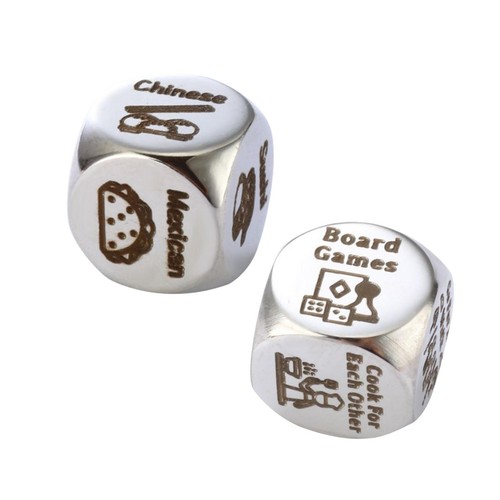 Pieces food decision - pieces, dice