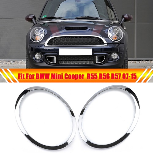 2pcs chrome headlight trim - chrome,