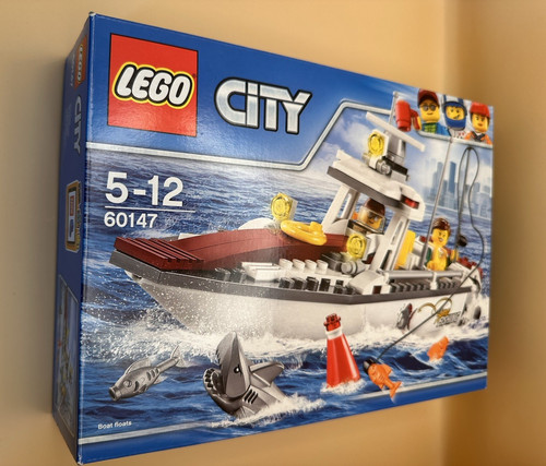 Lego city 60147 fishing boat - city,