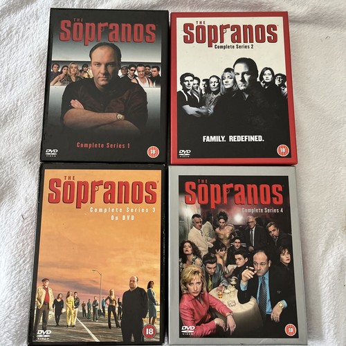 Sopranos dvd series 1234 - dvd,