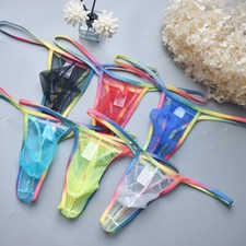 Mens Thong Underwear Sheer