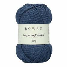 ROWAN BABY CASHSOFT MERINO YARN - VARIOUS SHADES - 50g BALLS