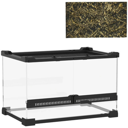 Pawhut 10l glass - pawhut, terrarium