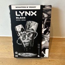 Lynx Black Trio Gift Set for