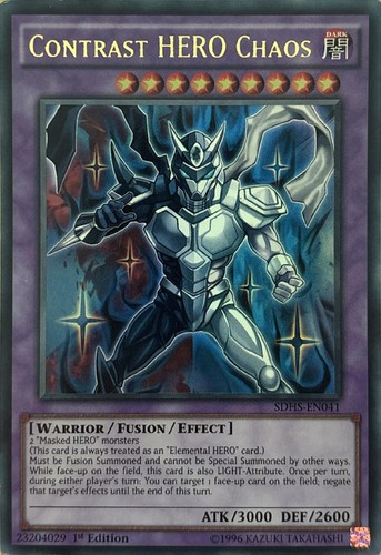 Contrast hero chaos - hero,