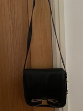 TED BAKER 'Beesome Slim Bow' Cross Body/Shoulder LEATHER BAG