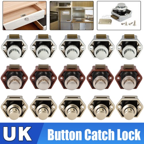 Mini push button catch - mini,