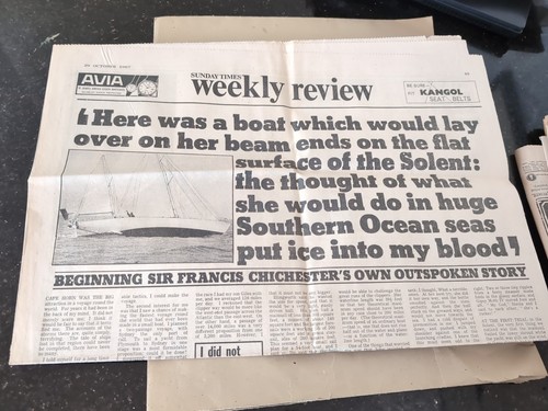 Vintage sunday times voyage - sunday,