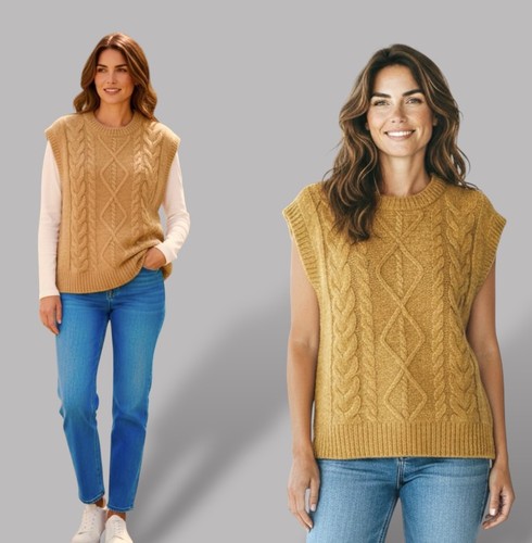 Vest jumper tank top wool - vest,