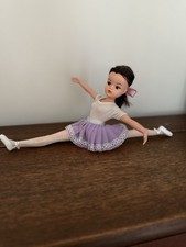  Pedigree Sindy active ballerina, 1970s vintage, fully dressed and stand