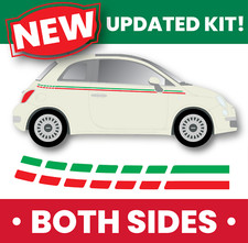Fiat 500 Italian Stripe Vinyl