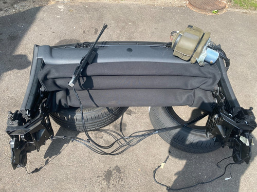 Complete convertible roof with - roof,