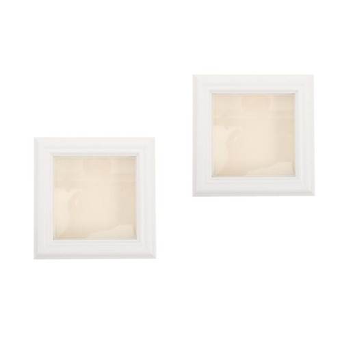 White insect display - white,