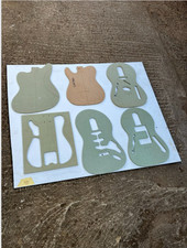 Body set bundle Guitar Routing