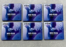 Tdk minidiscs md rxg - tdk,