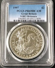 1oz Silver 1997 Britannia