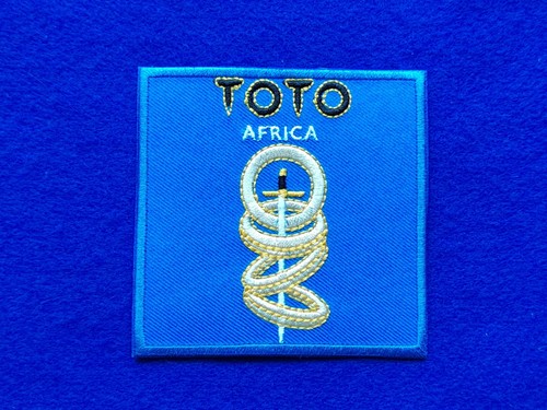 Toto africa patch sew iron - africa,
