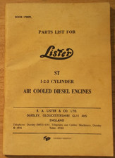LISTER ST SERIES 1 2 3