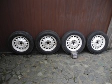 4 x 1936 Chevrolet Steel Wheels & 17" tyres Hot Rod Rat Rod