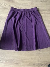 Damart Purple A-line Flared