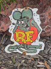 VINTAGE RAT FINK PORCELAIN