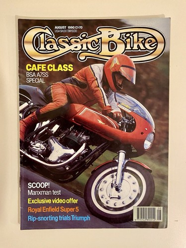 Classic bike magazine - magazine, august