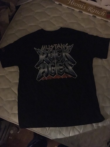 Mustang rock ages logo - mustang,