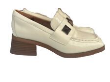M&S Cream Leather Slip On