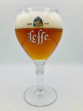 Abbey Leffe Half Pint 33cl Belgian Beer Glass Brand New  Nucleated