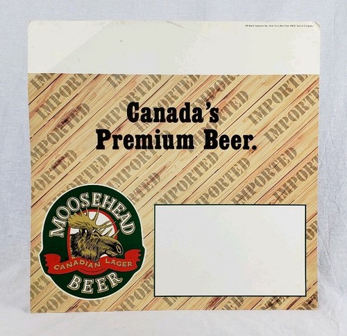 Vintage moosehead beer poster - vintage,