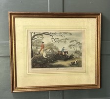 Antique print titled "Fox