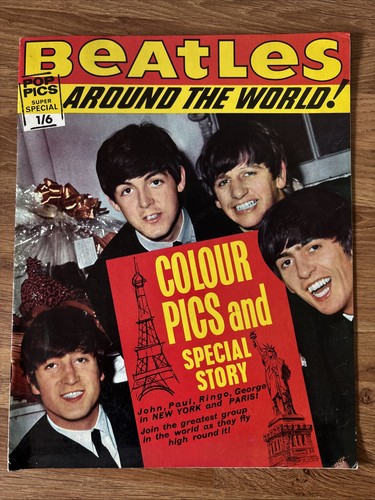 Beatles around the - beatles, pop