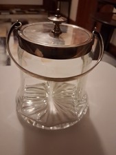 Large vintage cut crystal